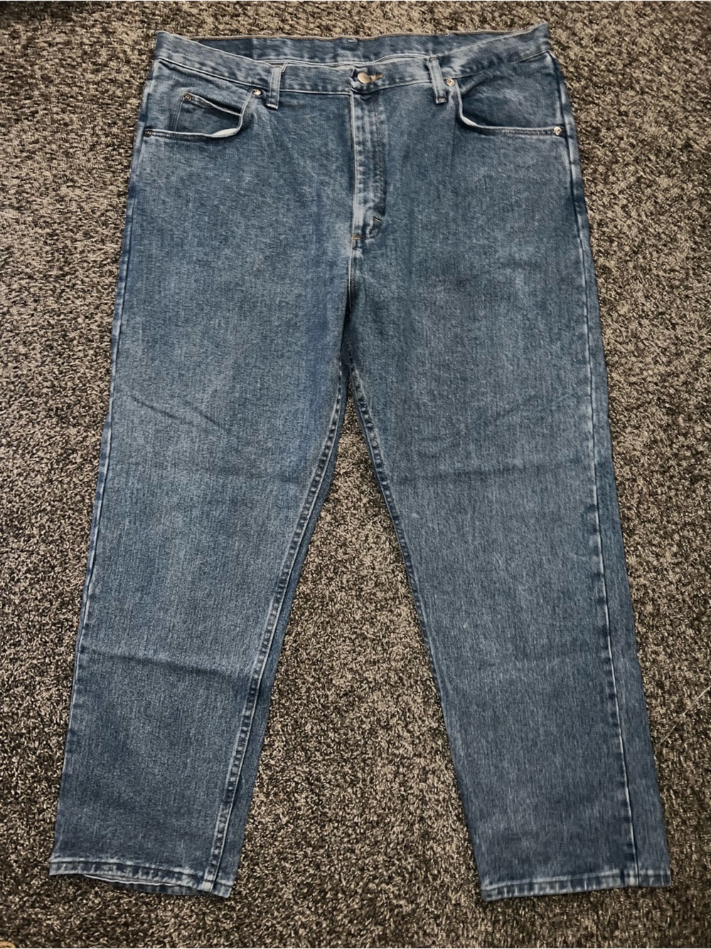 Wrangler Classic Straight Leg relaxed fit Blue Denim Jeans